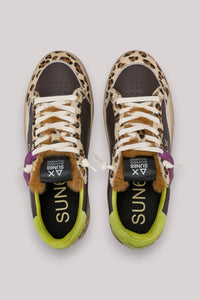 SCARPE DONNA URBAN STREET ANIMALIER MARRONE - Linassi