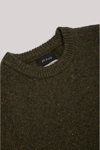 MAGLIA UOMO VERDE MILITARE - A33422CROFT - Linassi