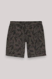 BERMUDA UOMO  IN COTONE STRETCH  MUD - Linassi