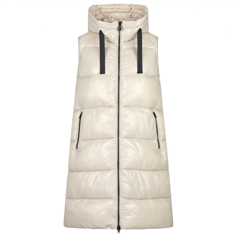 GILET DONNA ANIMAL FREE RAINY BEIGE - D80302W IRIA LUCK17 40019 - Linassi