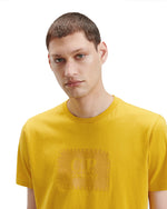 T-SHIRT UOMO IN COTONE STRETCH YELLOW - 12CMTS042A005100W239 239 - Linassi