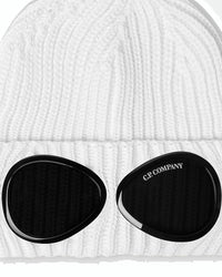 BERRETTO UOMO GOGGLE BEANIE MERINO GAUZE WHITE - 13CMAC122A005509A 103 - Linassi