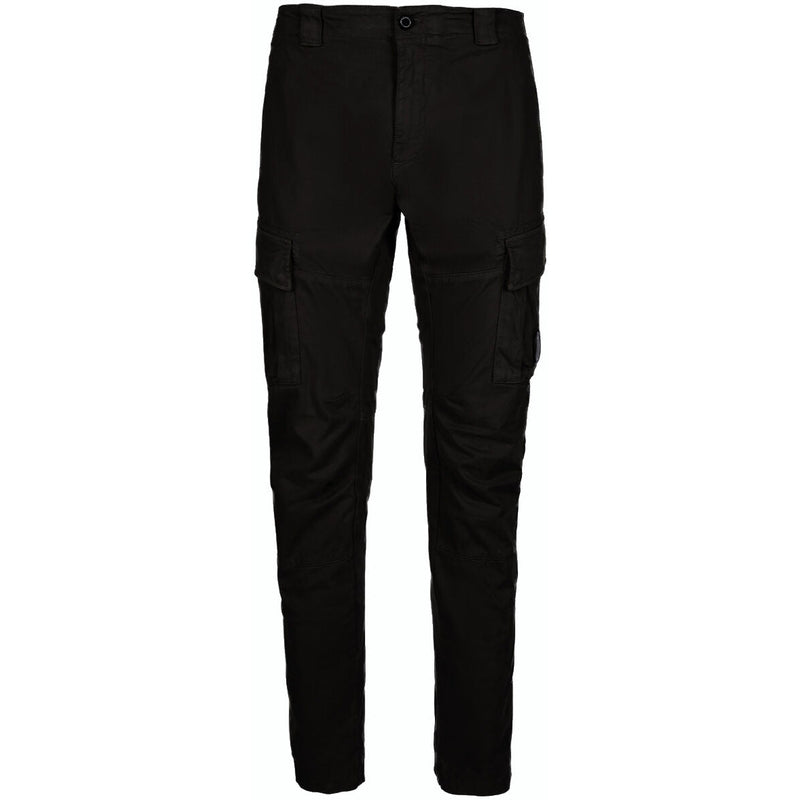 PANTALONE UOMO STRETCH CARGO BLACK - 13CMPA186A-005529G 999 - Linassi
