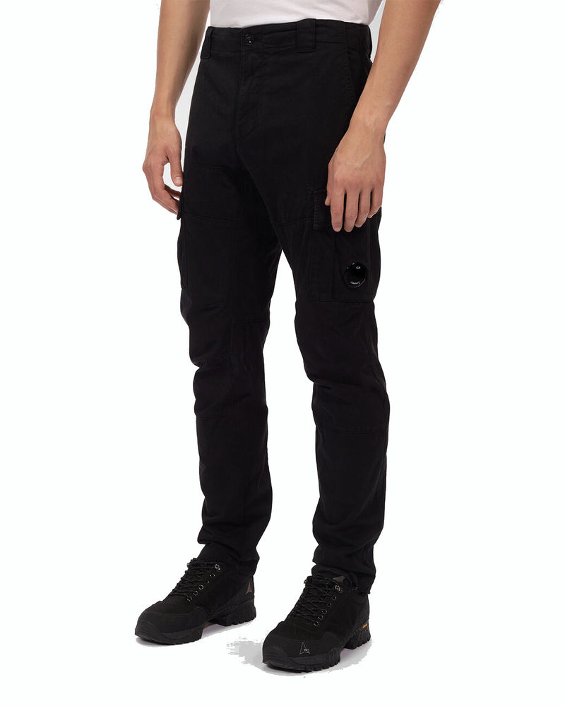 PANTALONE UOMO STRETCH CARGO BLACK - 13CMPA186A-005529G 999 - Linassi