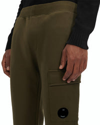 PANTALONE UOMO IN FELPA IVY GREEN - 13CMSP017A-005086W 683 - Linassi