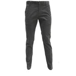 PANTALONE UOMO CHINO SLIM FIT IN VELLUTO STRETCH  GRIGIO -   A171DAN78TP301/T - Linassi