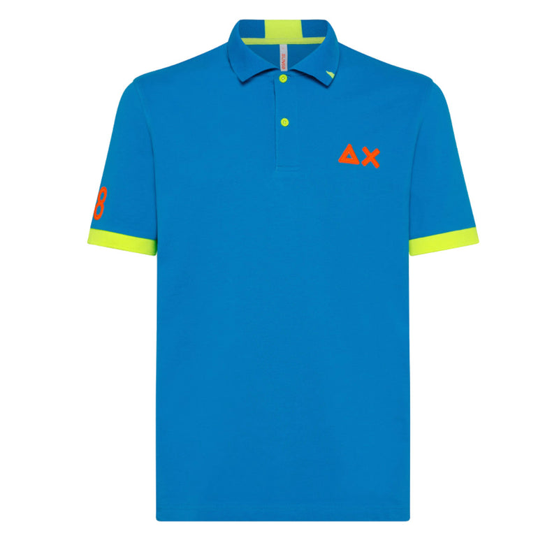 POLO UOMO TURCHESE - 68 FLUO EL. A33120 13 - Linassi