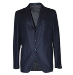 GIACCA UOMO REGULAR FIT IN LANA E  CASHMERE - BLU  AN45001AE - Linassi