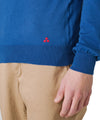 MAGLIA UOMO IN COTONE CON LOGO BLU CHINA - DODOS 01 254 - Linassi