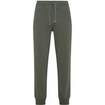 PANTALONE UOMO GARMENT DYE COTTON FL MILITARE - F42136 19 - Linassi