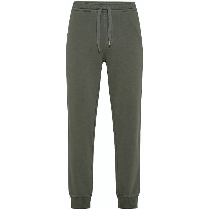 PANTALONE UOMO GARMENT DYE COTTON FL MILITARE - F42136 19 - Linassi