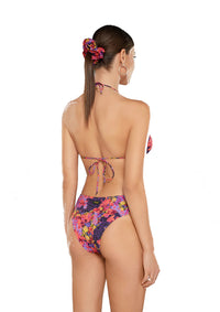 BIKINI DONNA TRIANGOLO E SLIP FISSO FLOURISH - FK23-0530X1 - Linassi