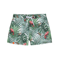 BEACHWEAR UOMO BIANCO PANNA - SWIM PANT MACRO JUNG H30108 - Linassi