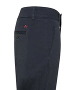 PANTALONE DONNA IN COTONE STRETCH BLU - YREKLAND GAB 03 209 - Linassi