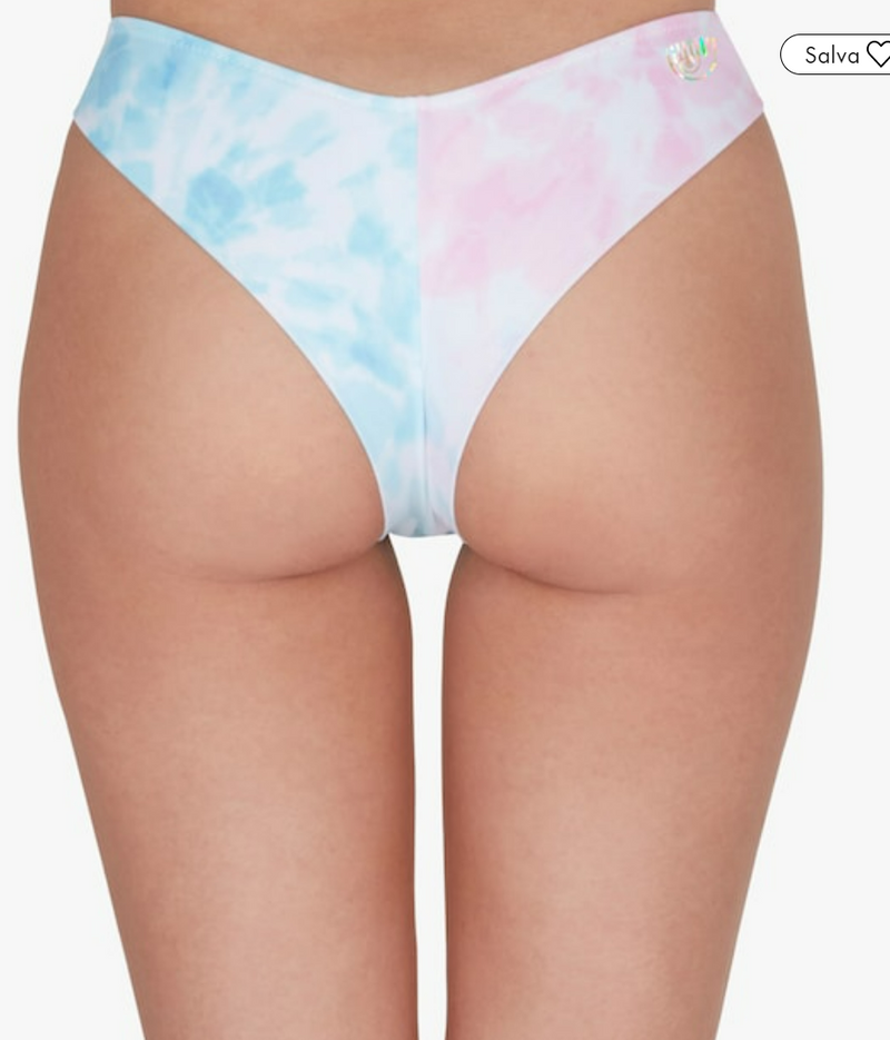 SLIP DONNA BRASILIANA ROSA AZZURRO - CFA7125 5955 1888 - Linassi