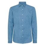 CAMICIA UOMO IN COTONE STRETCH CHAMBRAY - VINTEX CHA 238 - Linassi