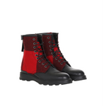 SCARPE DONNA    BLACK RED BUFFALO - WS WOOL CHECK CITY  WFW192032 - Linassi