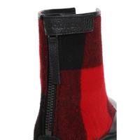 SCARPE DONNA    BLACK RED BUFFALO - WS WOOL CHECK CITY  WFW192032 - Linassi