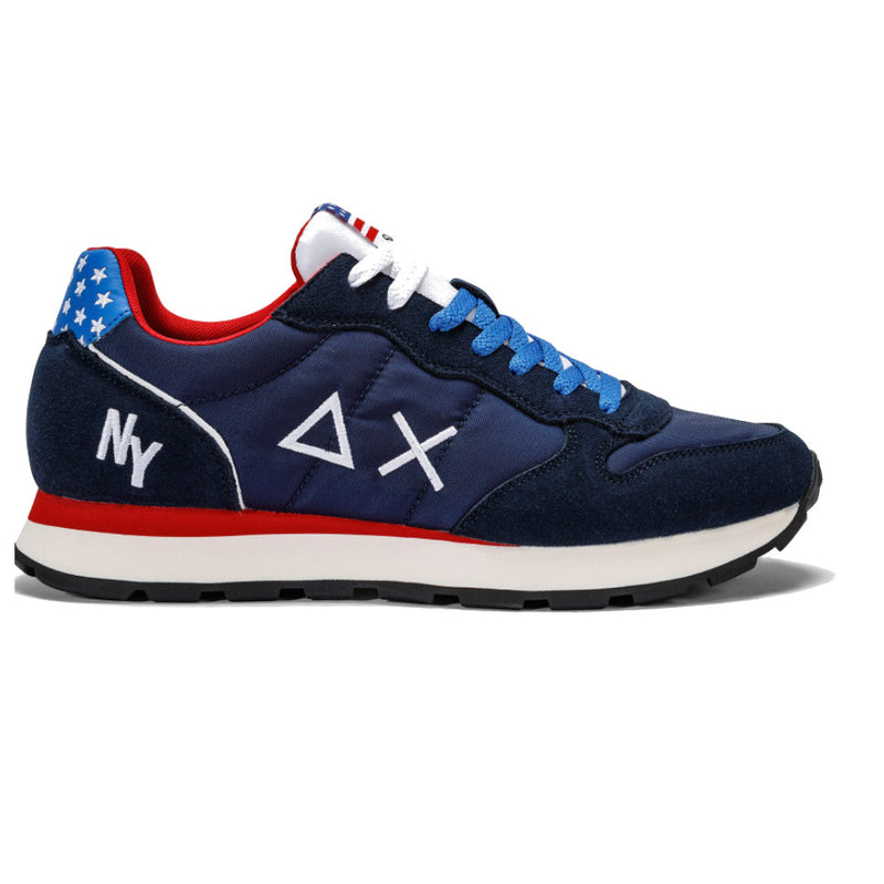 SCARPE UOMO SNEAKERS NAVY BLUE - WORLD TOUR Z33105 07 - Linassi