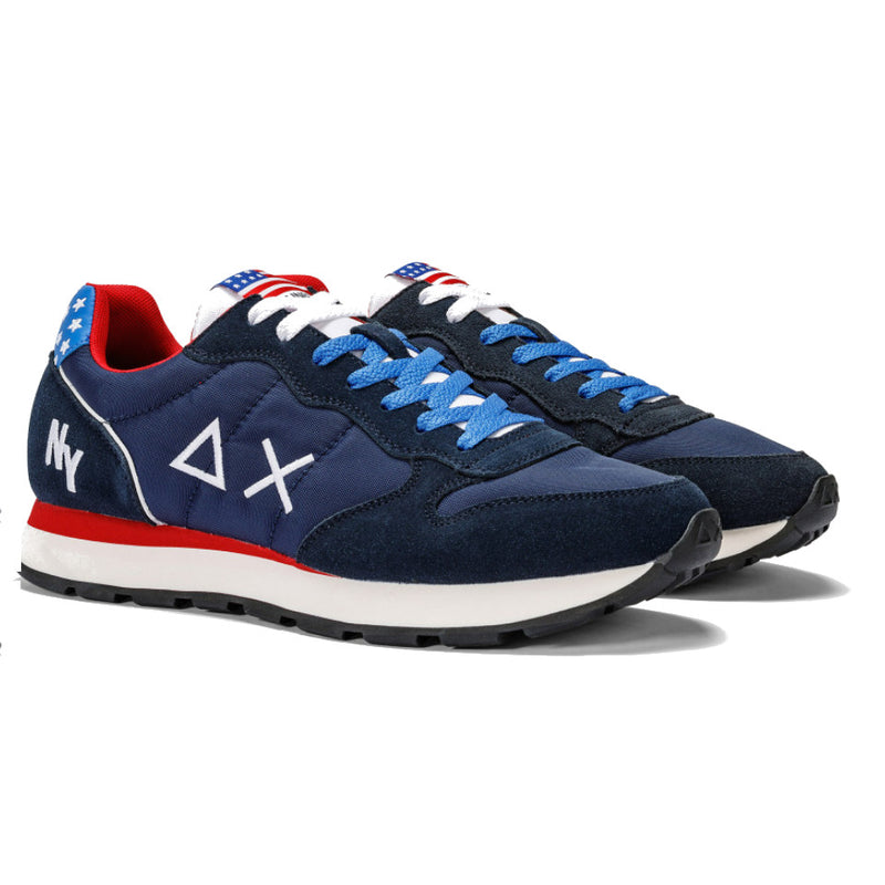 SCARPE UOMO SNEAKERS NAVY BLUE - WORLD TOUR Z33105 07 - Linassi