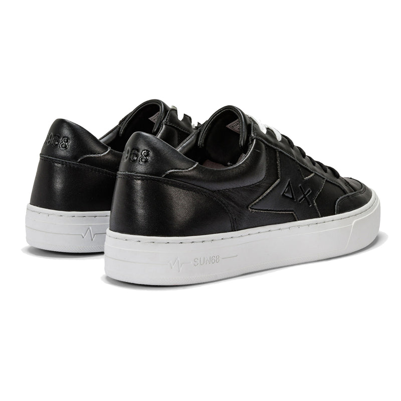 SCARPE UOMO SNEAKERS IN PELLE NERO - SKATE Z42125 11 - Linassi