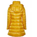 GIACCONE DONNA PIUMINO IN PIUMA NATURALE  YELLOW - BABILA  LTA20A4693 - Linassi