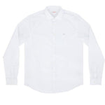 CAMICIA UOMO SLIM FIT IN COTONE STRETCH  BIANCO - SHIRT OXFORD L/S  S19101 - Linassi