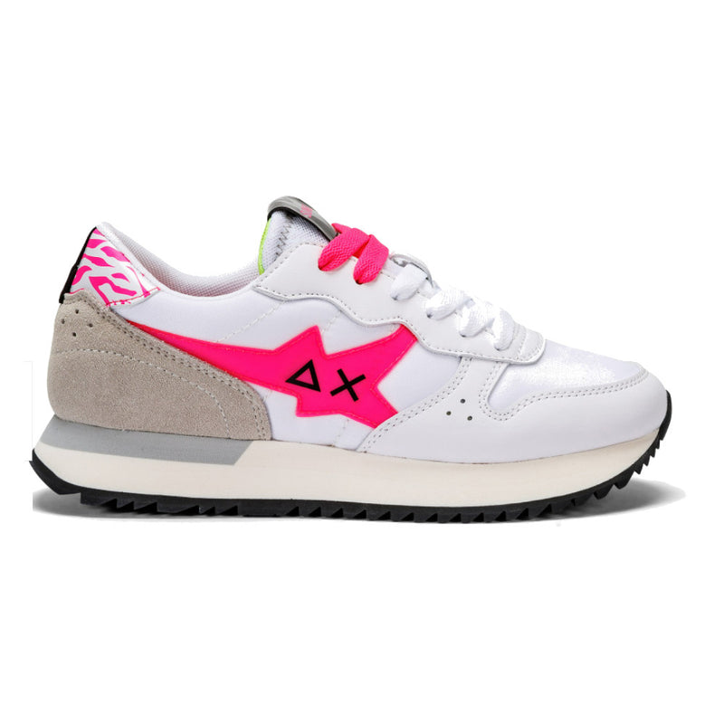 SCARPE DONNA SNEAKERS BIANCO FUXIA - STARGIRL Z33213 0162 - Linassi